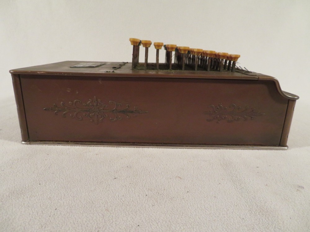 Vintage Antique Comptometer Adding Machine Felt Tarrant 1920s