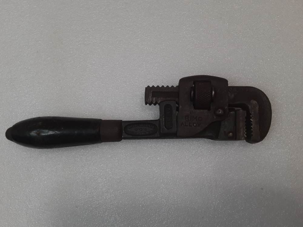 Antique 7 1/2" Trimo Pipe/Monkey Wrench ~ works