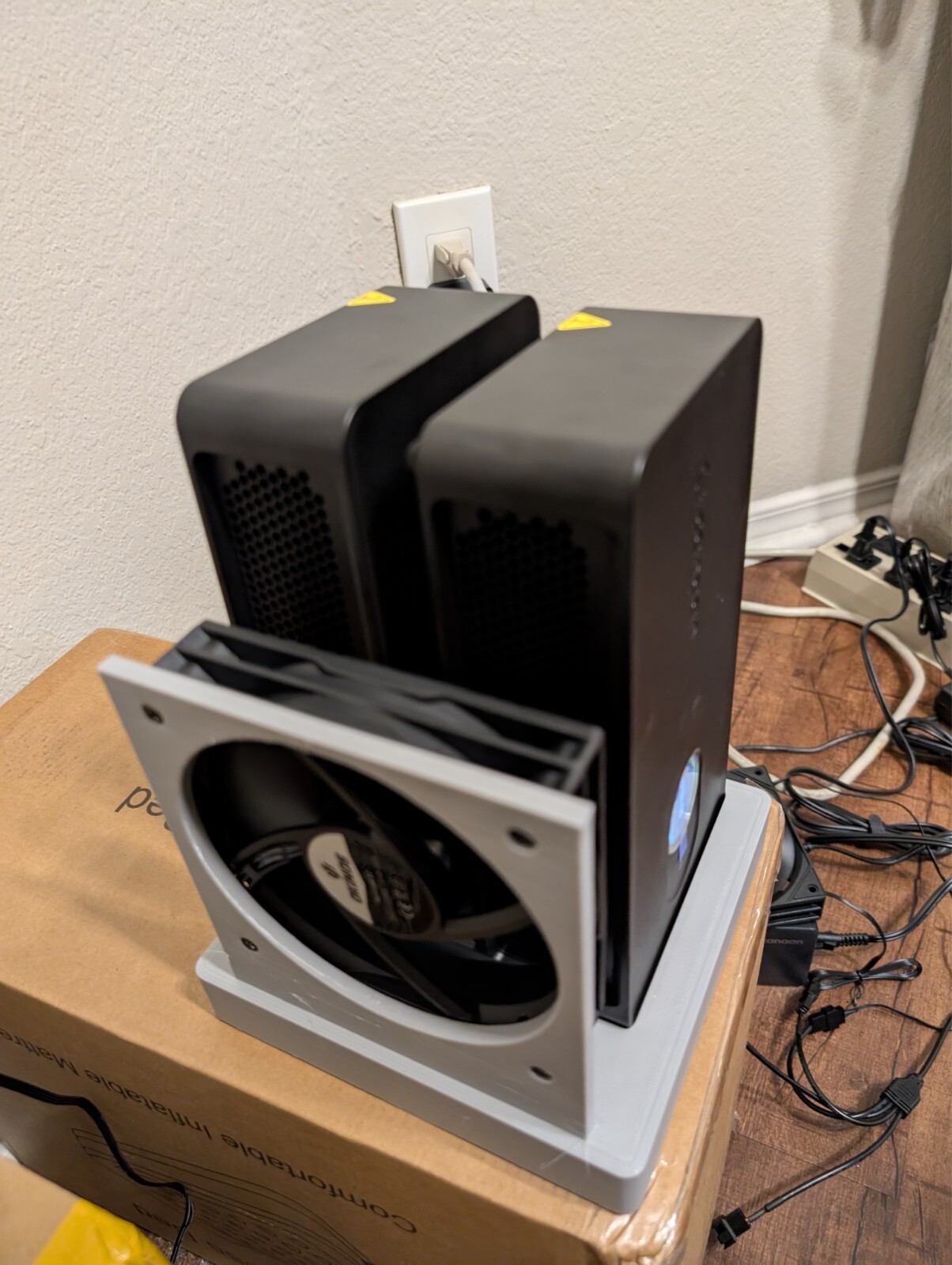 Avalon nano 3s Cooler base 3d print - Heat extractor reduce temp