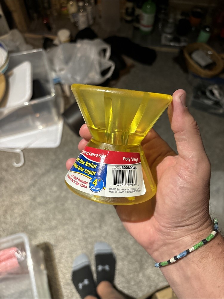 SeaSense Super Polymer Bow Roller, 4-Inch