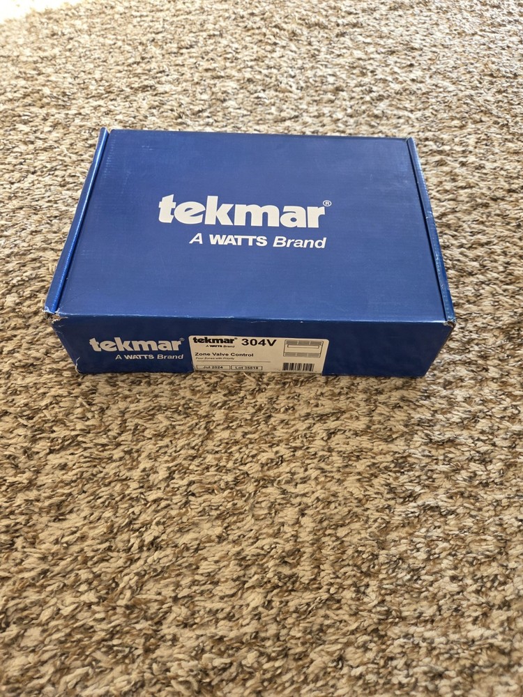 TEKMAR 304V ZONE CONTROL VALVE - 4 ZONE CONTROL PANEL