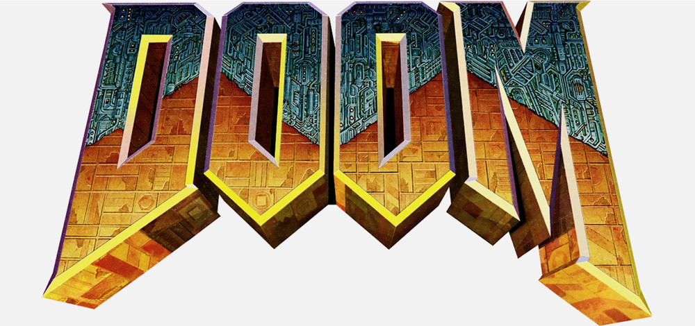 Doom Logo Sticker Decal XV