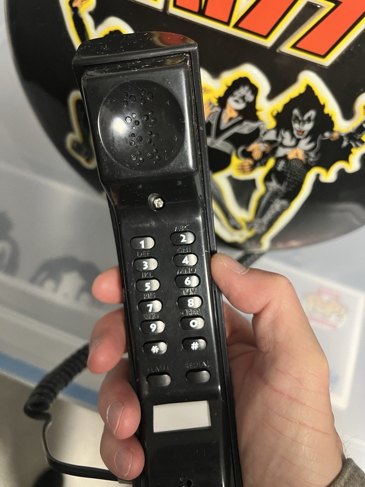 Vintage Kiss Dial Phone Longwood Industries 1998