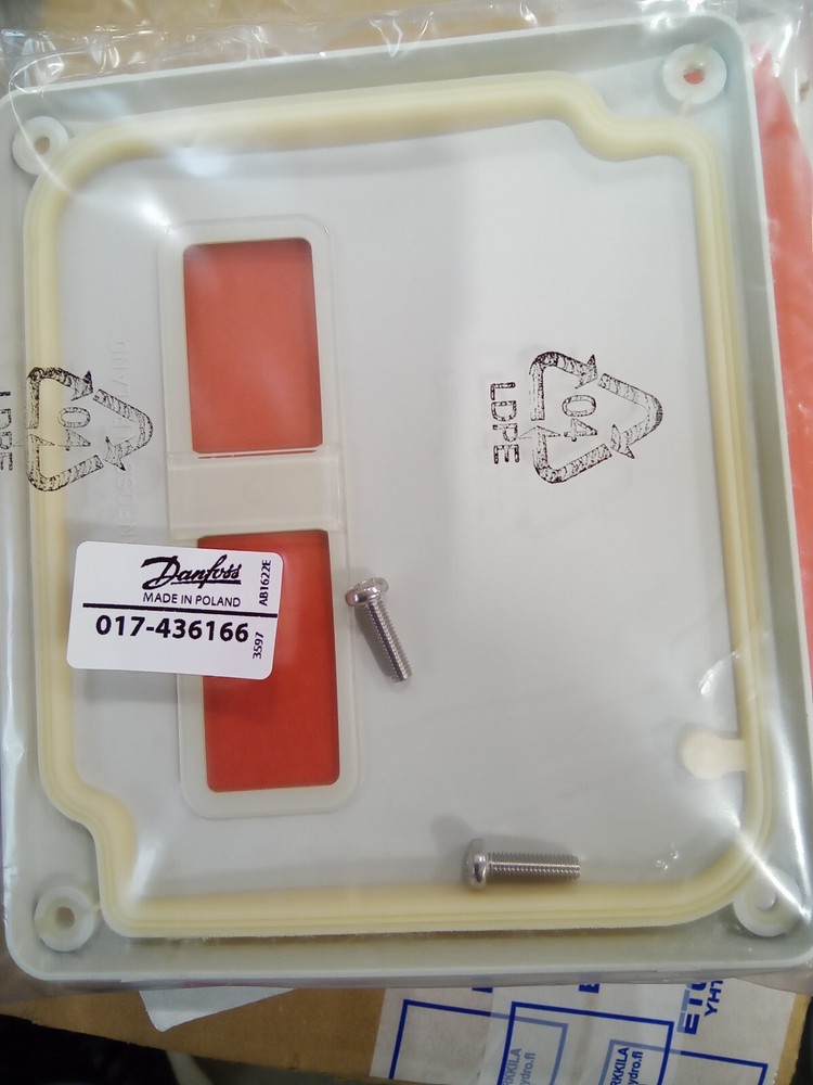 Danfoss Rt Front Cover with Glass 017-436166