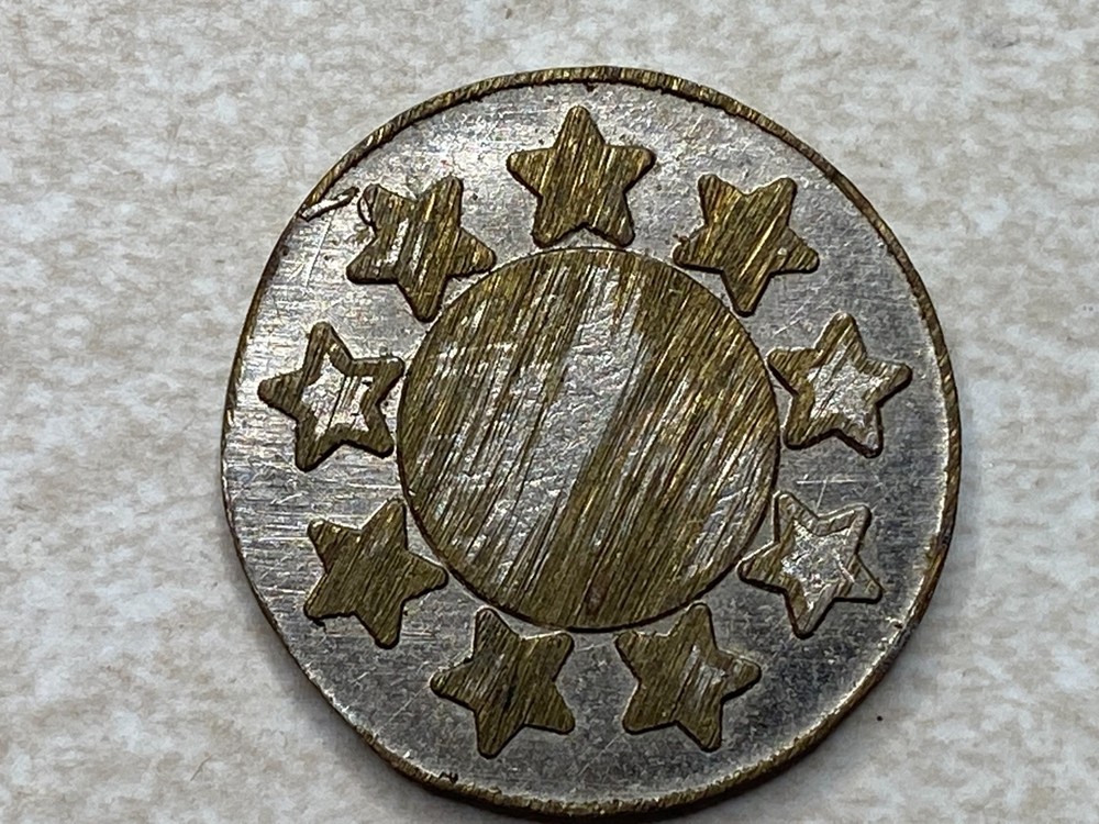 Star Circle Machine Slot Token T2288