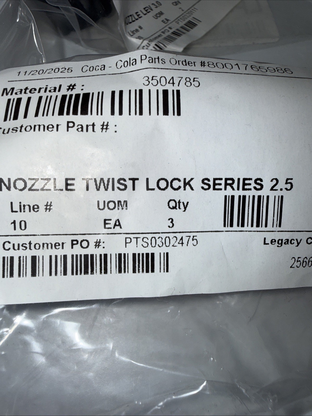 Large Coca-Cola Replacement Components /Parts