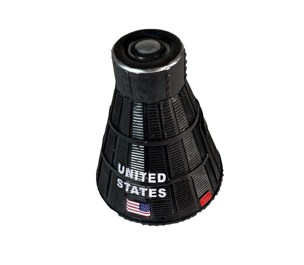 Gemini IV Capsule 1965 Spacecraft Metal Model 6" NASA Spacewalk Space Mission