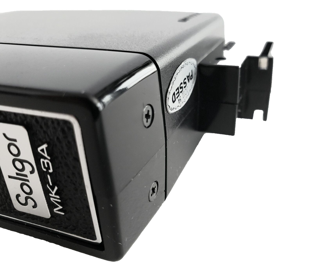 Vintage SOLIGOR MK3A Electronic Computerized Flash - Works w any Hot Shoe Camera