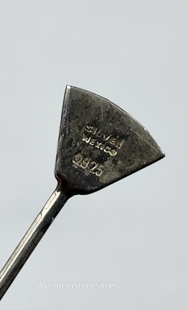 Vintage Open Footed Crystal Salt Cellar (Rectangular) with 925 Silver Spoon