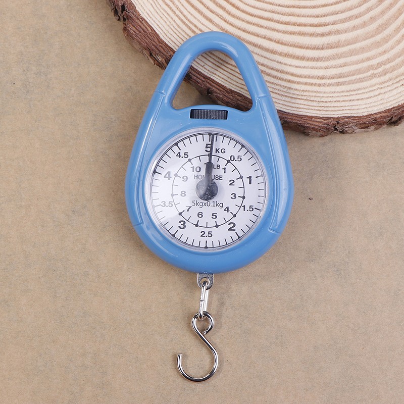 Mini Pointers Digital Hanging Hook Spring Scale Travel 5kg Capacity Food Scale
