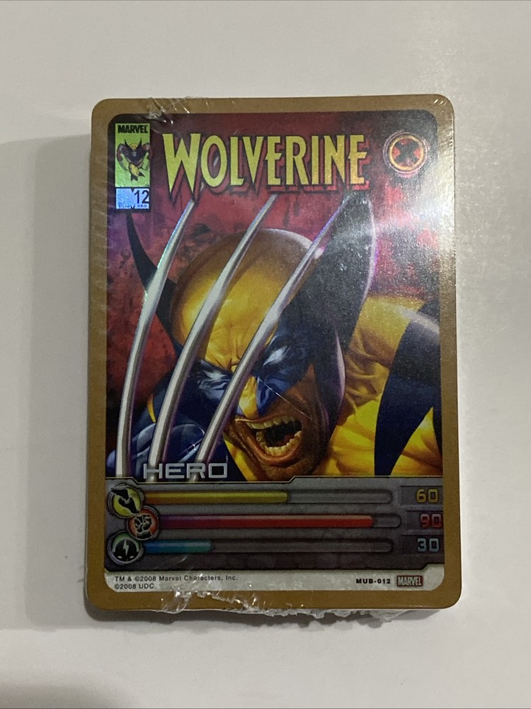 Marvel Ultimate Battles TCG CCG Wolverine Starter Deck Upper Deck New!