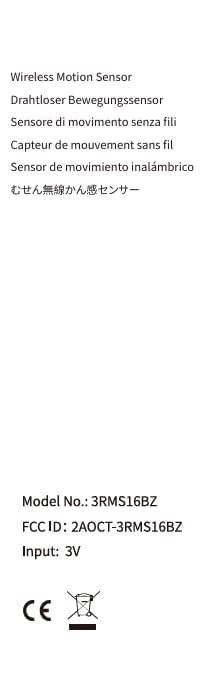 THIRDREALITY Zigbee Motion Sensor, Zigbee Hub Required, Pet Friendly, Works