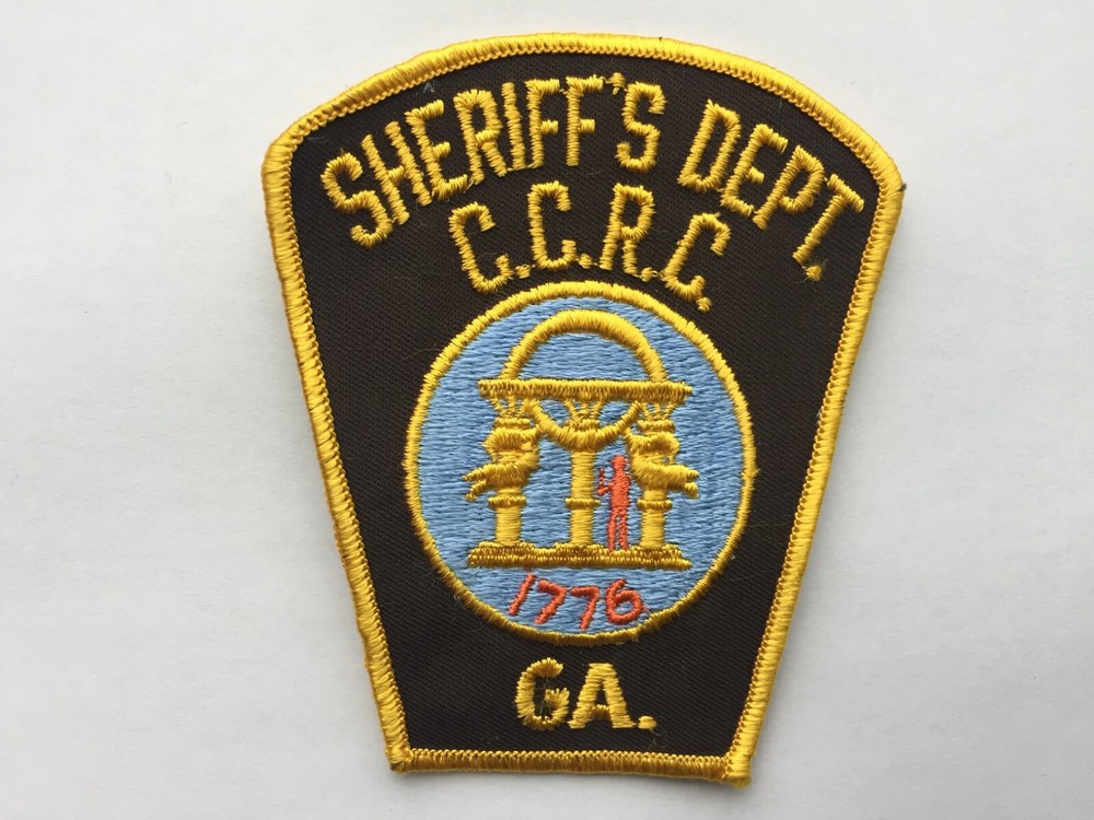 CCRC GEORGIA Sheriff Patch