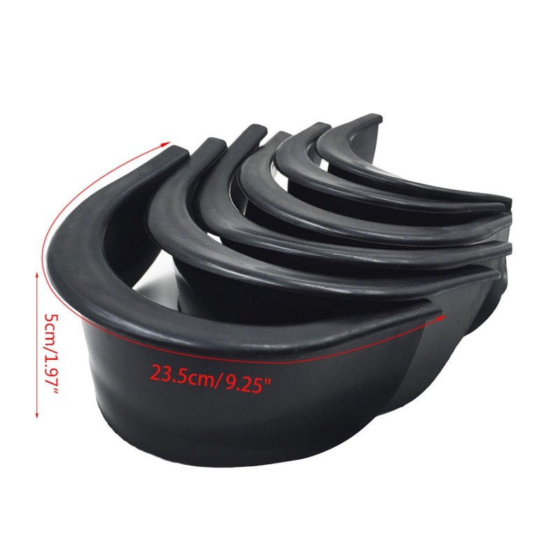 6Pcs Pool Table Billiard Pocket Hole Rubber Liners Snooker Replacement Accessory