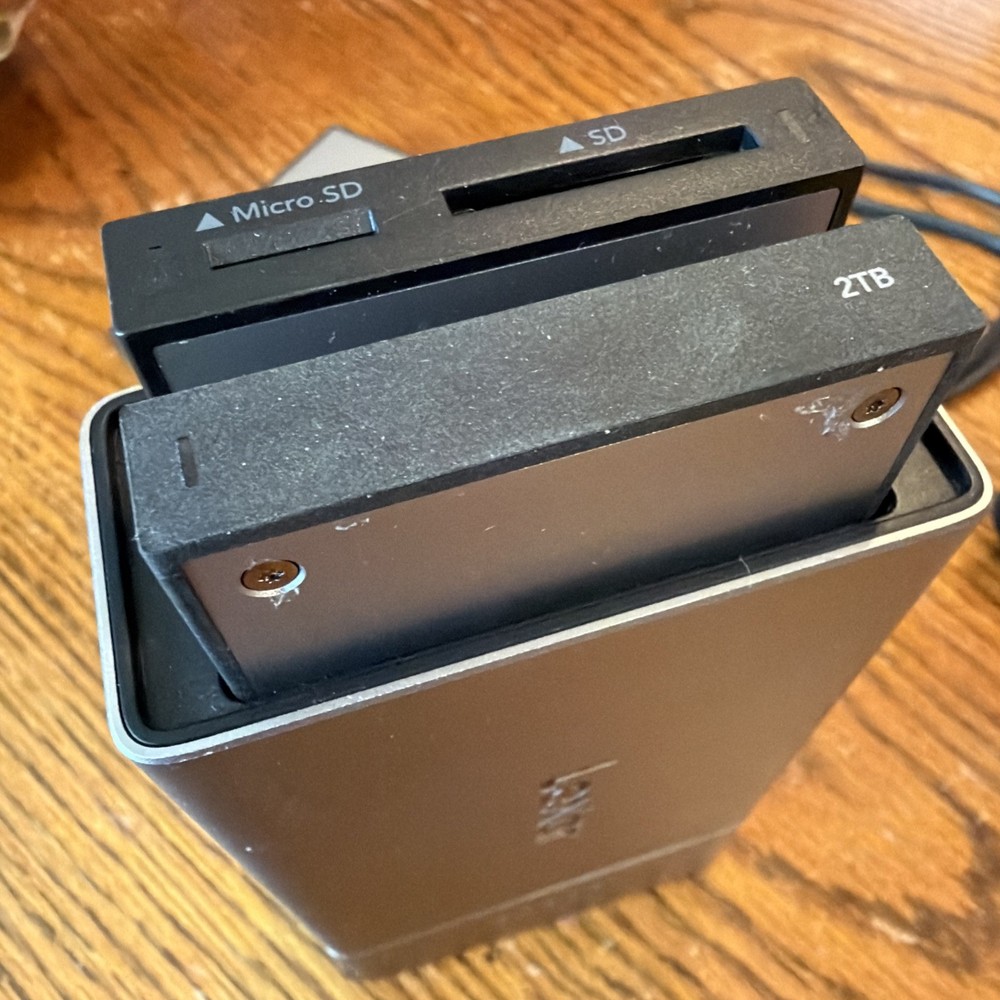 Lexar Professional Workflow Go Docking Station, w/ 2TB SSD, CFxExpress/SD Reader