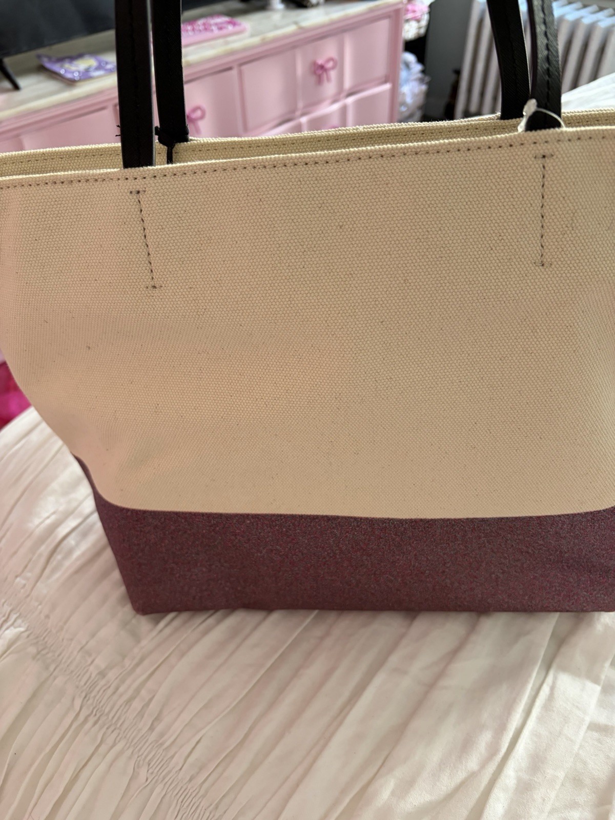 Kate Spade Disney Tinker Bell Tote Faith Trust And Pixie Dust