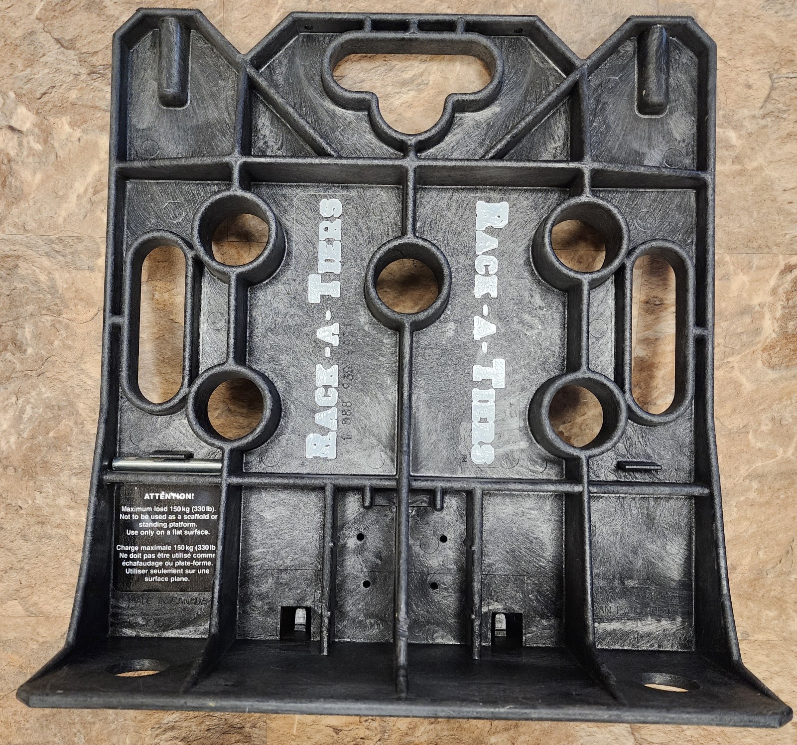 Original RACK-A-TIERS Wire Dispenser Black Wire Dispenser - New Open Box