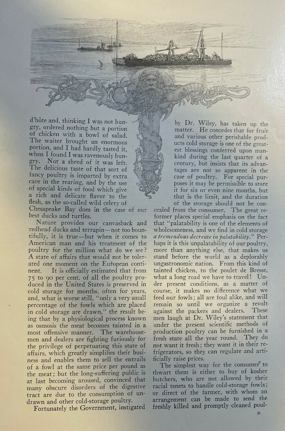 1911 Food Wholesome Eating