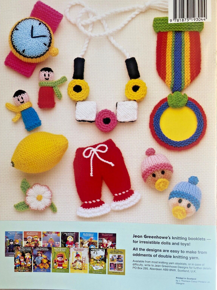 Jean Greenhowe's Knitting Pattern Booklet - BAZAAR KNITS (40 knitting patterns)