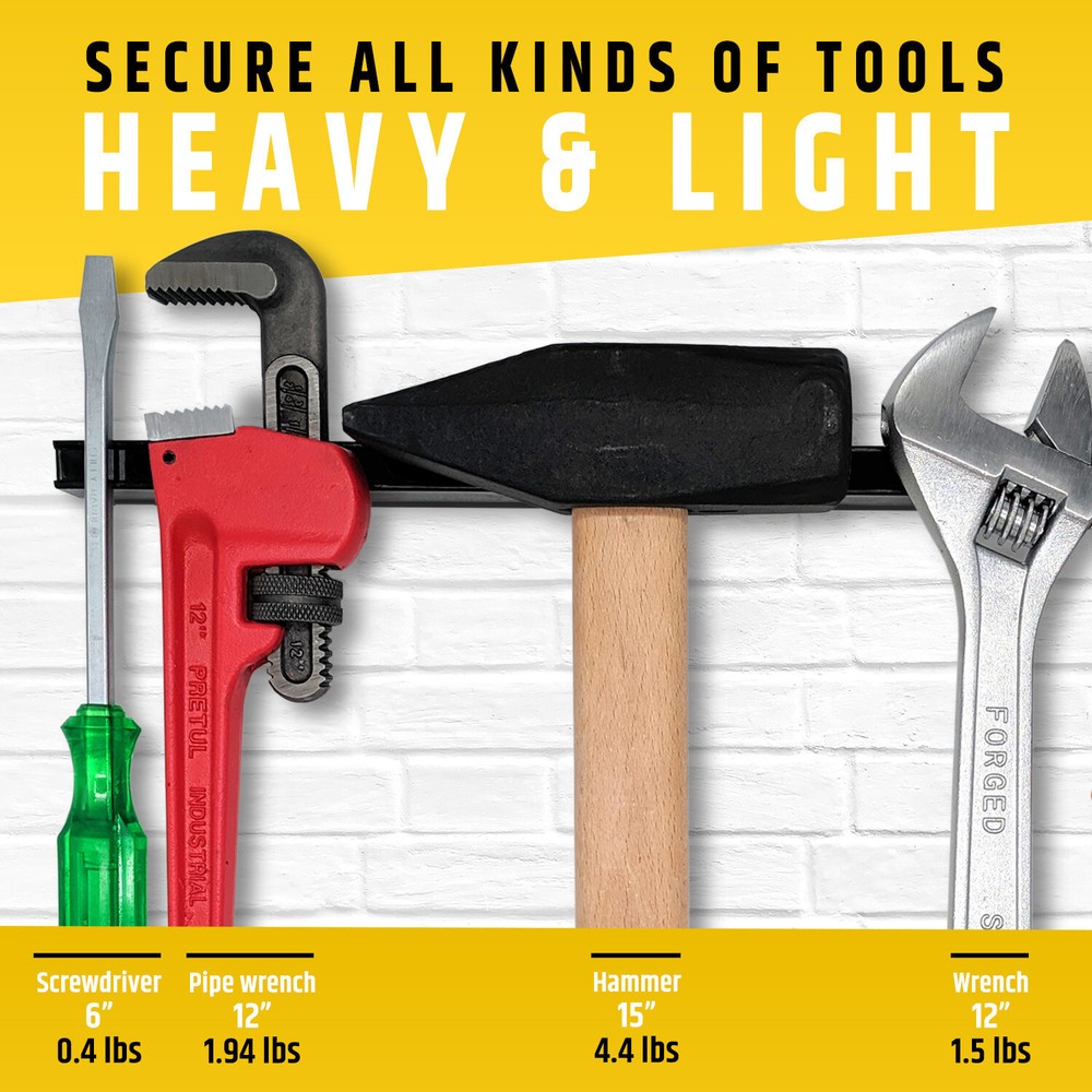 24" Heavy-Duty Magnetic Tool Holder (Upgraded Version) - Extremely Powerful