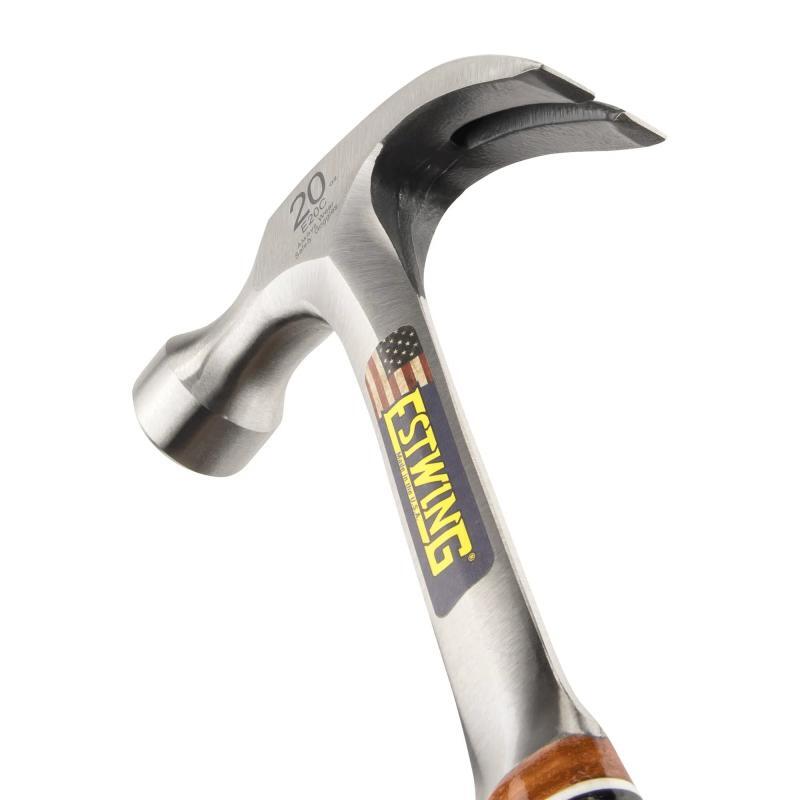 Estwing E16S 16 Oz Rip Claw Hammer With Leather Grip