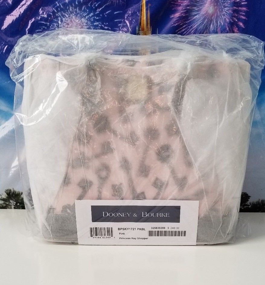 NWT FACTORY SEALED Disney Dooney and Bourke Princess Keys Tote Bag
