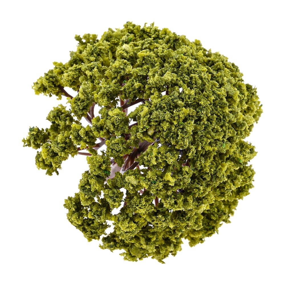 20pcs Model Trees Plastic Micro Landscape Miniature Garden Decor Layout Diorama