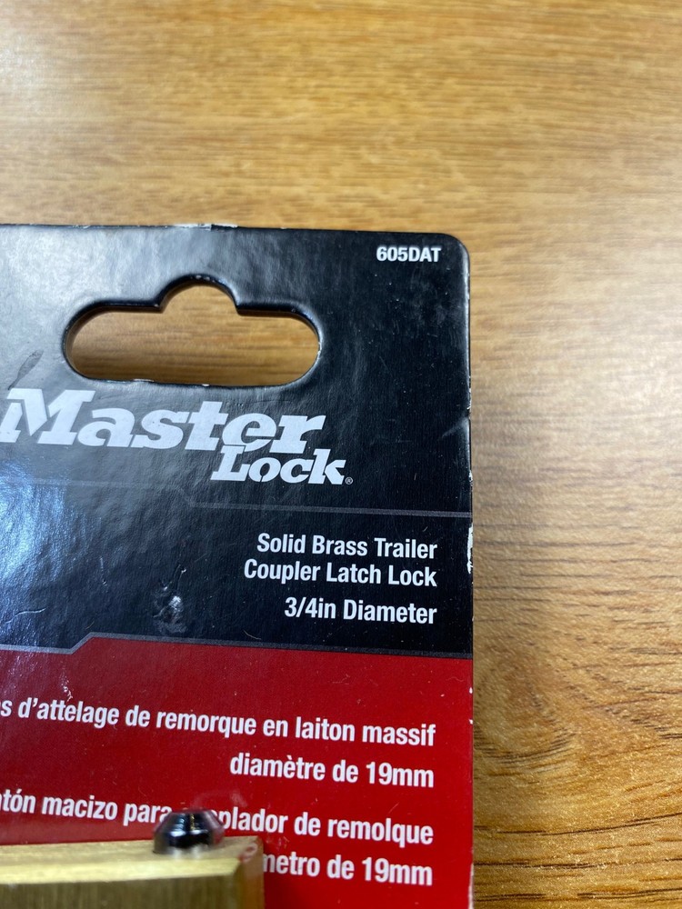Master Lock 605DAT Trailer Coupler Padlock