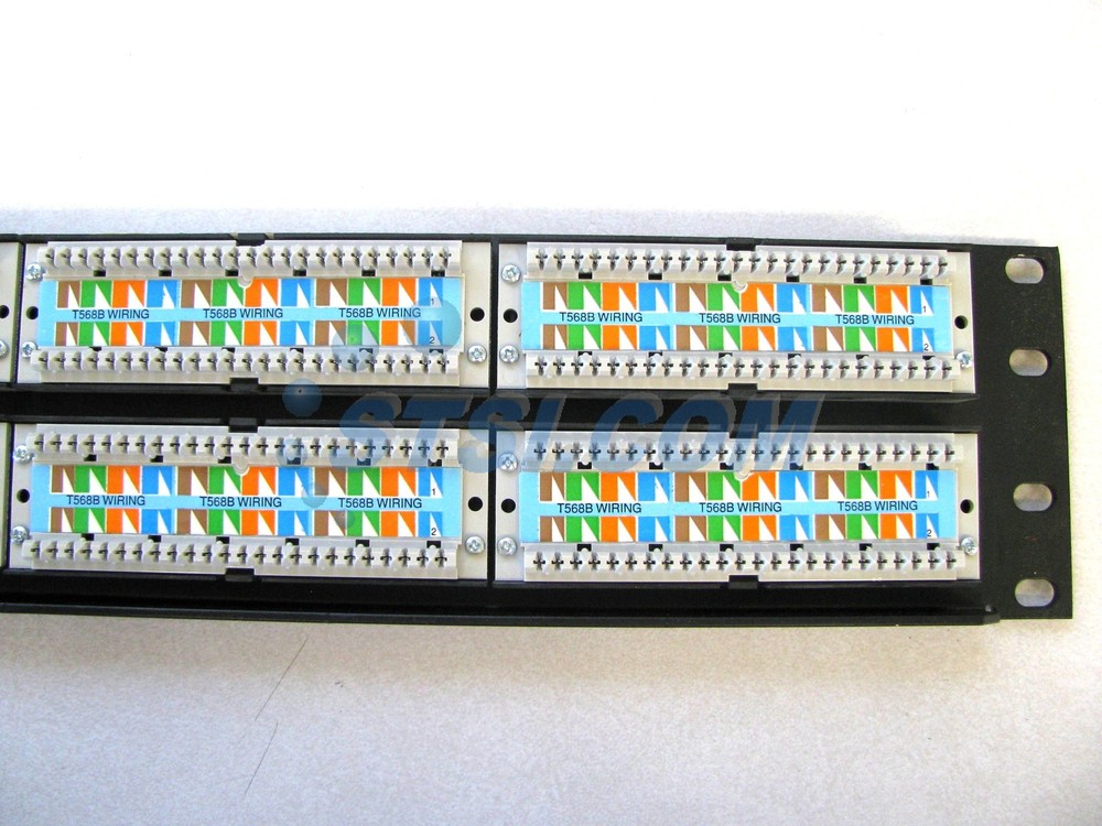 Ortronics OR-SP5EU48 Cat5e 48-Port 1U Universal Patch Panel ~STSI