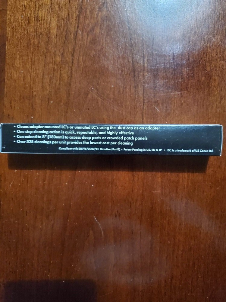 Fiber Optic Connector Cleaning Kit. Cassette + 2pk Replacements + 2pk OneClick