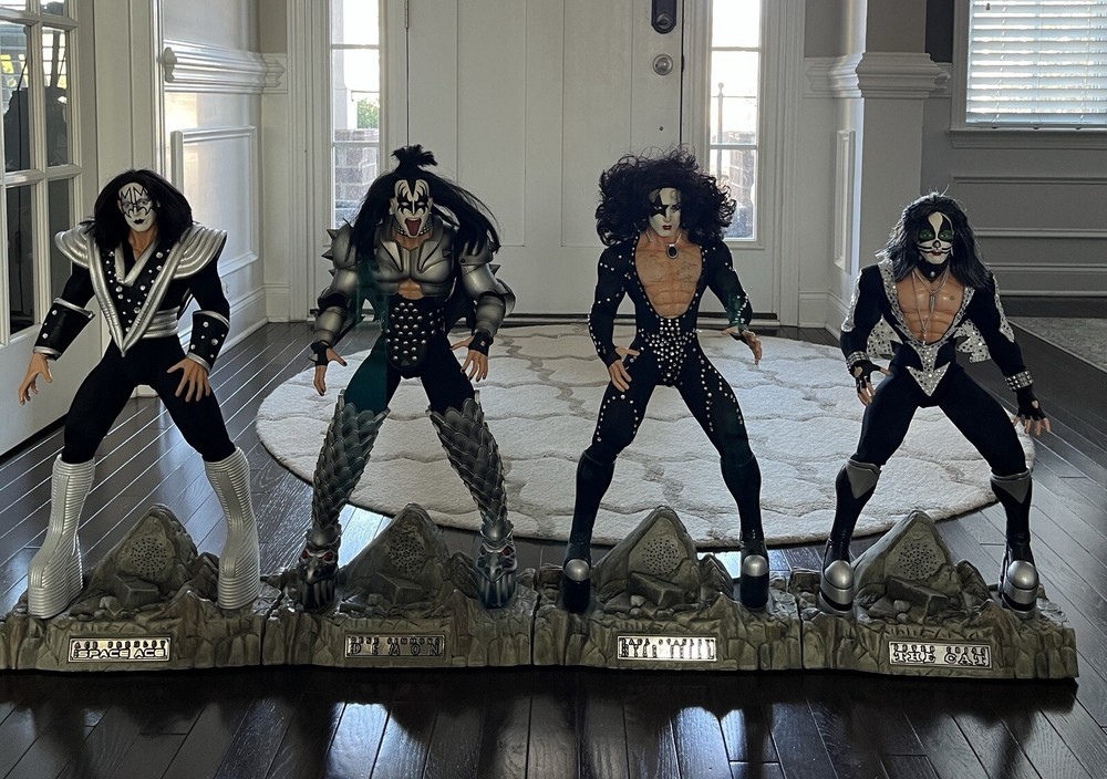 Kiss Action Figures Fun 4 All Art Asylum Complete Set Destroyer