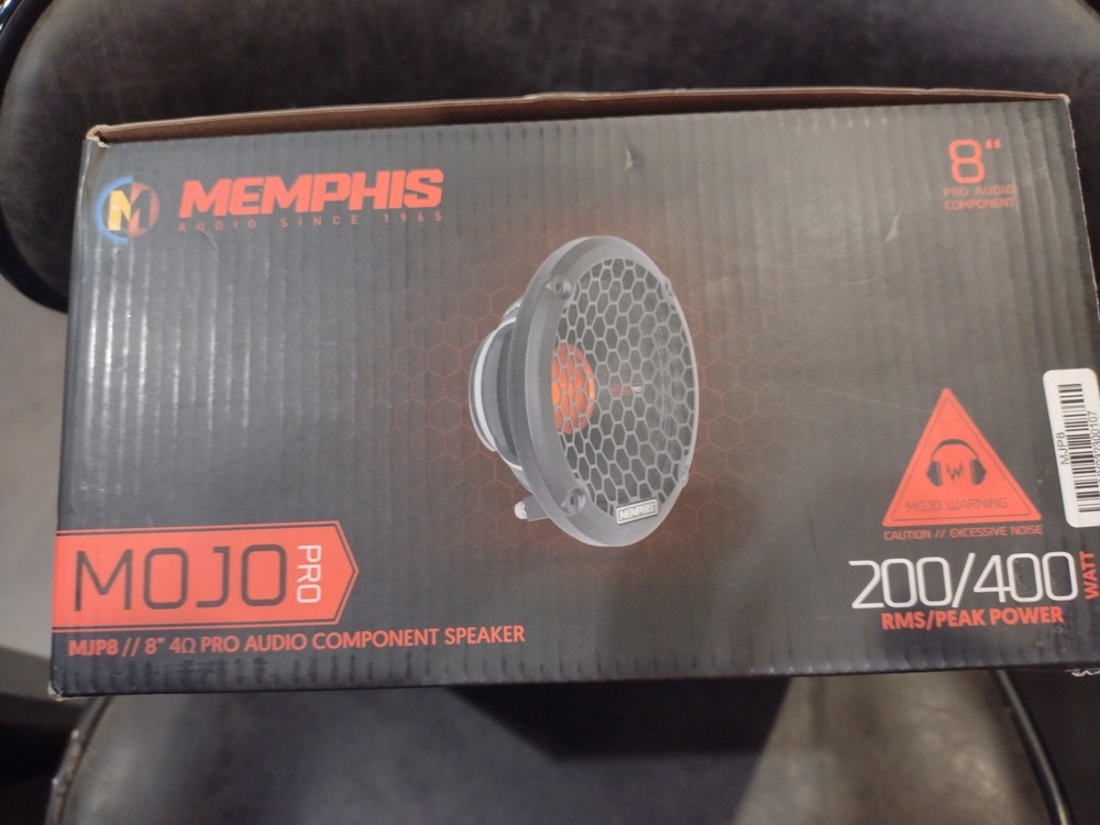 MEMPHIS AUDIO 8 INCH MID RANGE SPEAKER W/GRILL