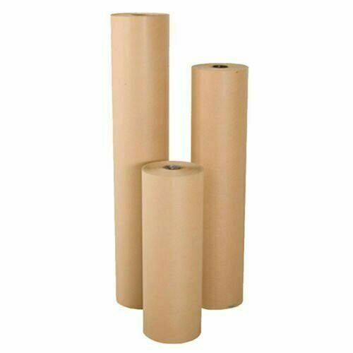 15" wide x 900' long 40 lb Rolled Brown Kraft Paper Shipping Void Crafting Fill
