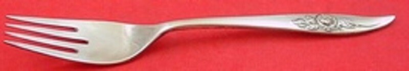 Belle Rose by Oneida Sterling Silver Regular Fork 7 1/2" Flatware