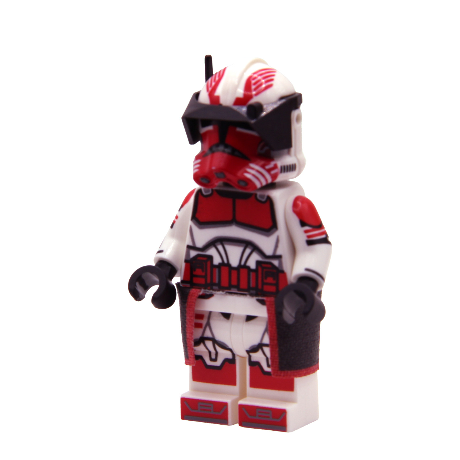 CUSTOM PAD PRINTED Lego Star Wars Clone Commander Thorn Shock Trooper Minifigure