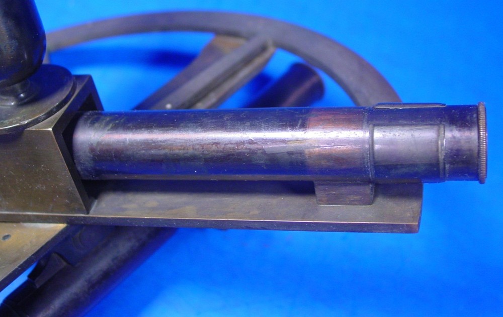 Circa 1890 likely French Double Scope Surveying Graphometer