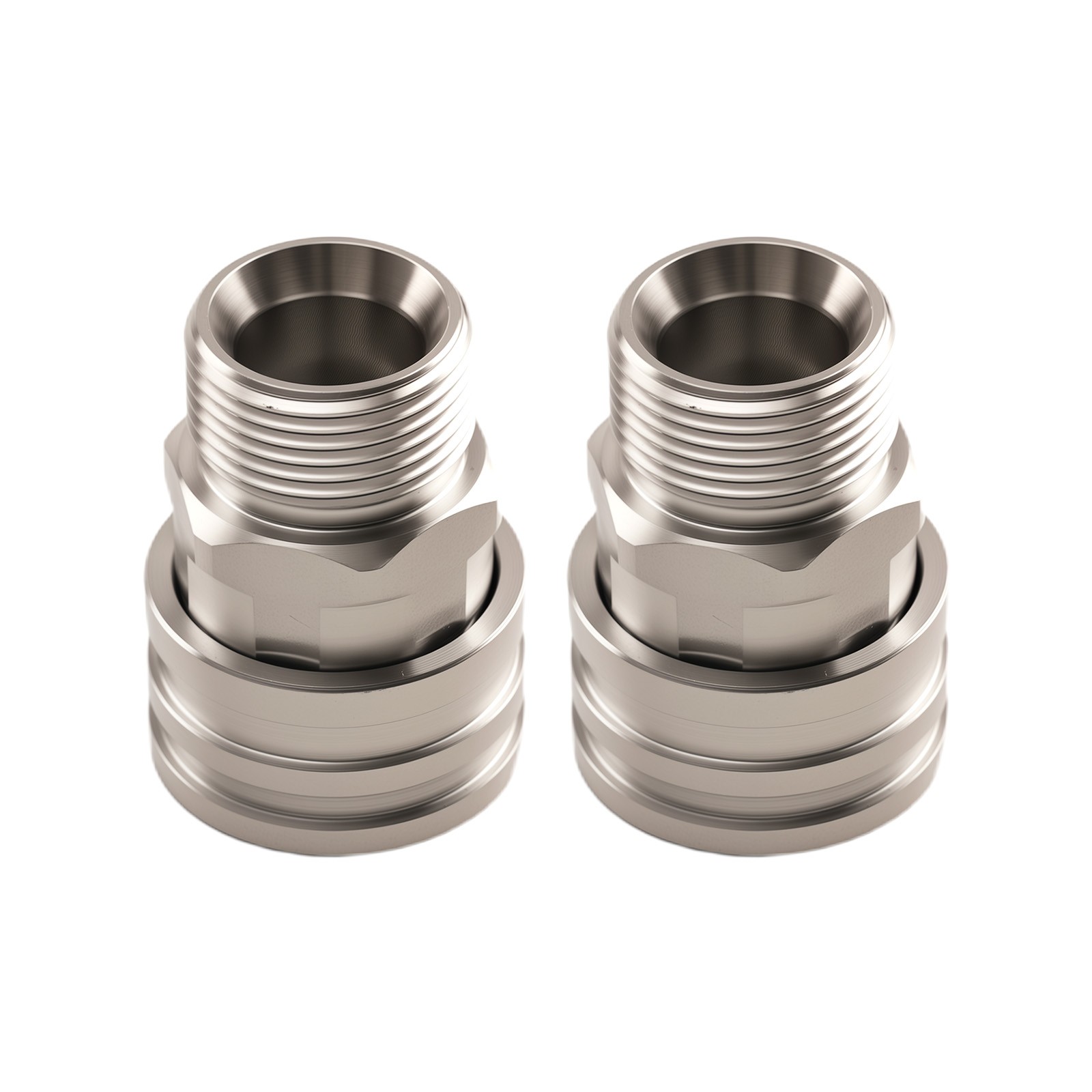 8PC Pressure Washer Quick Connect Adapter Kit M22-14mm Stainless Steel