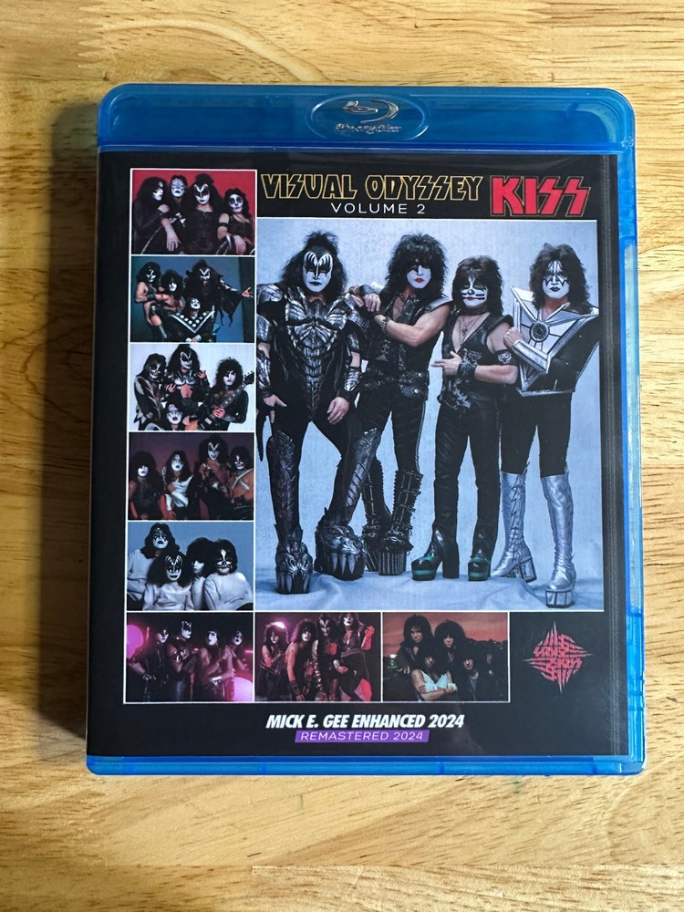 Kiss - Visual Odyssey 2024 VOL 1&2 Collection Gene Simmons Frehley