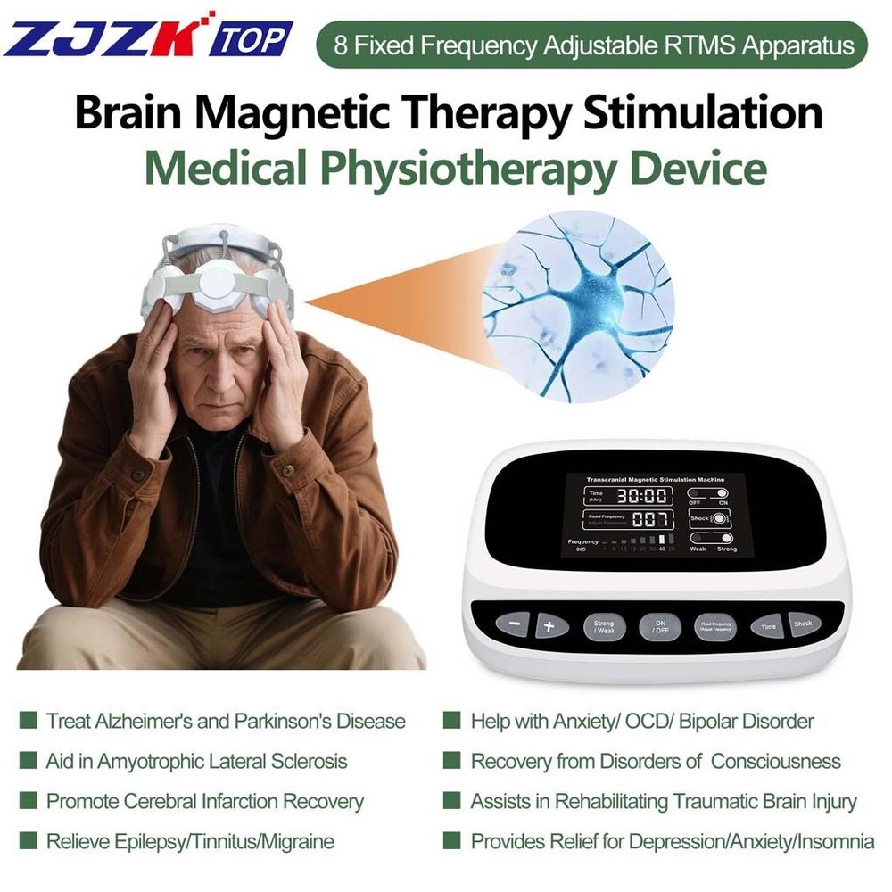rTMS Transcranial Magnetic Stimulation Physiotherapy Multi-frequency for PTSD