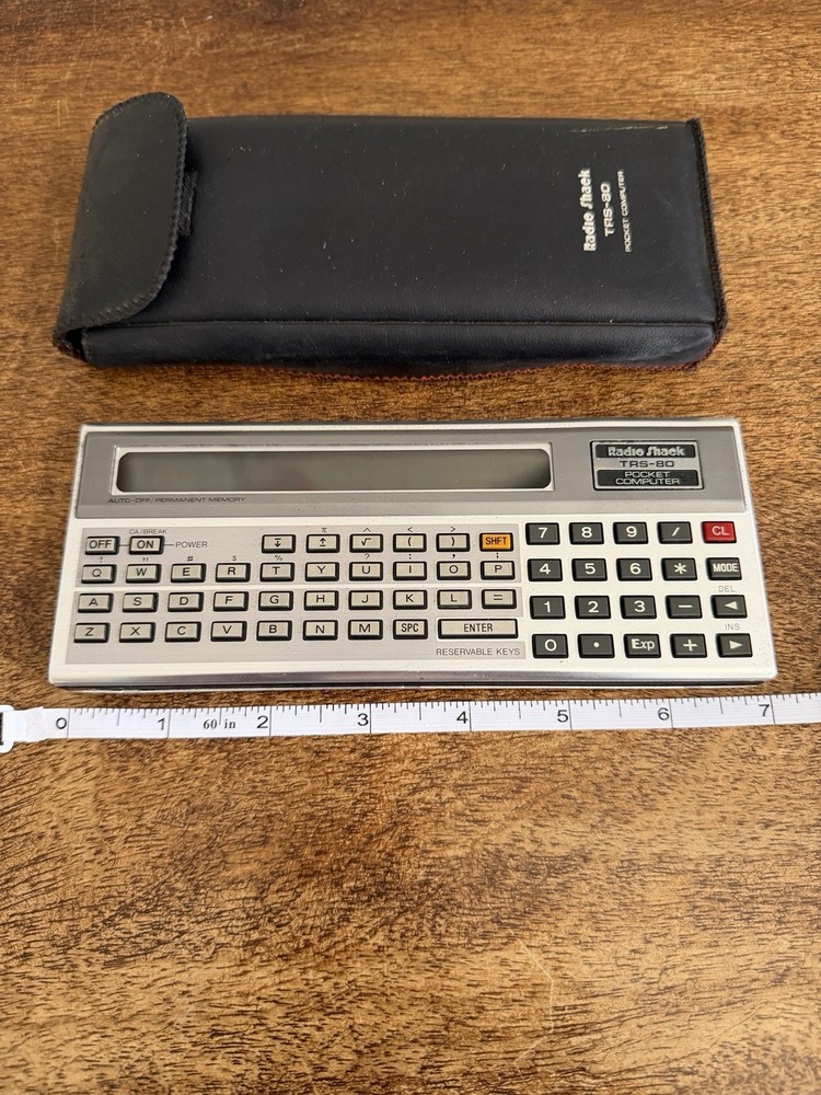 RadioShack TRS-80 Pocket Computer Untested Some Scratches