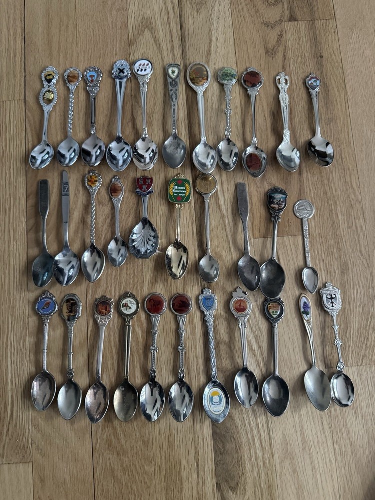 collector spoon lot