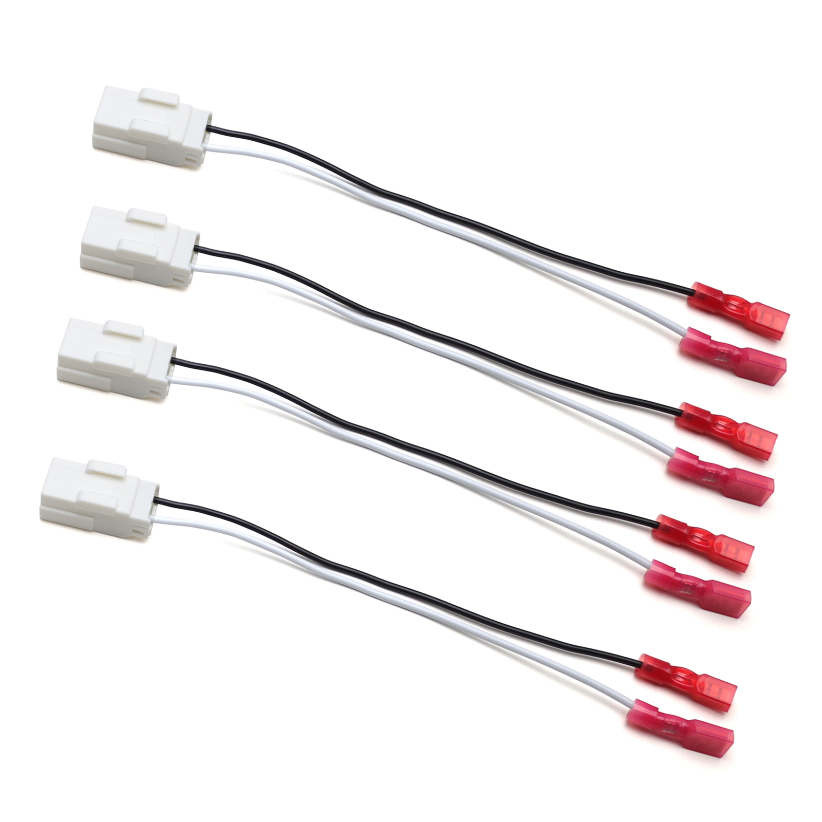 4pc 72-6514 Door Speaker Wire Adapter Wiring Harness For Dodge Jeep Chrysler Car