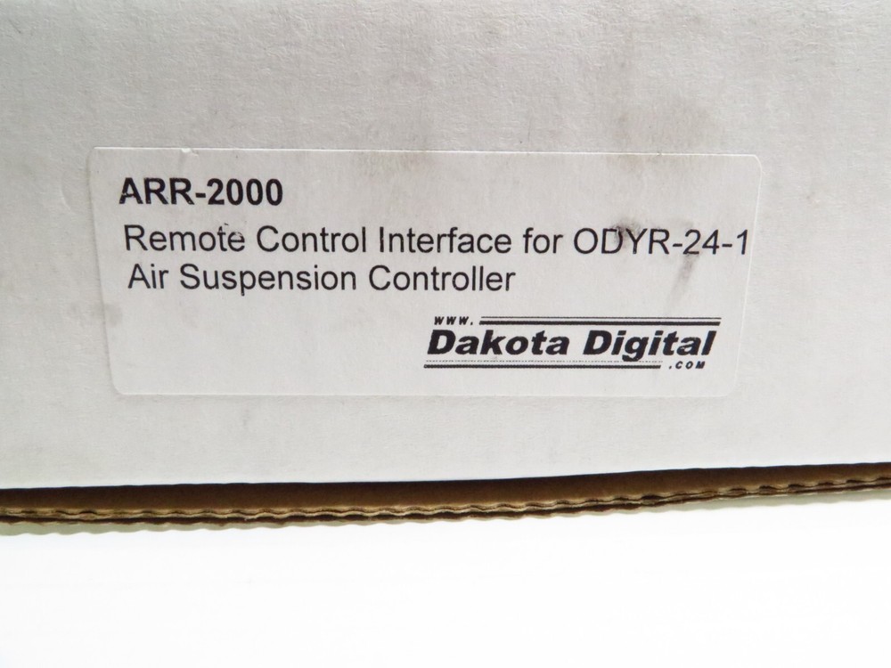 Dakota Digital Remote Interface for ODYR-24-1 Air Suspension Controller ARR-2000