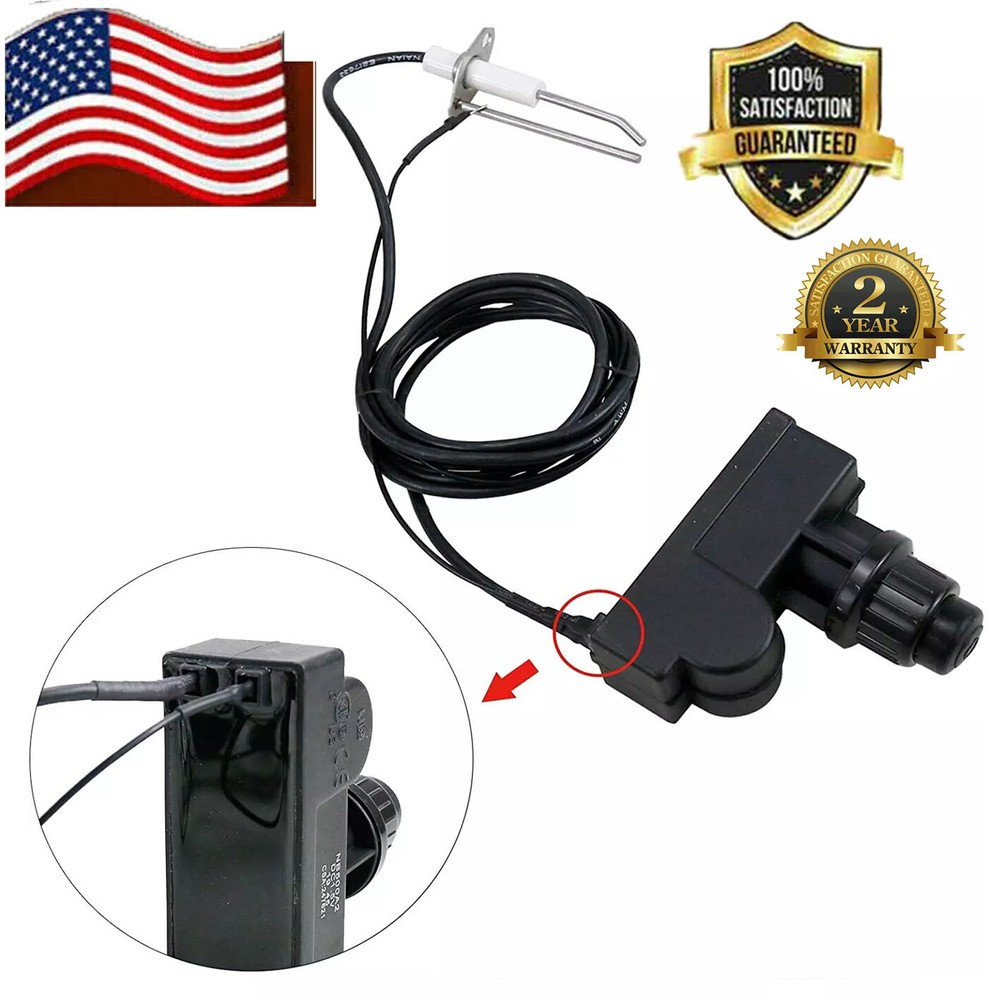 Fire Pit Igniter-Push Button Ignition Kit for Fire Pit Gas Burner,Durable Button