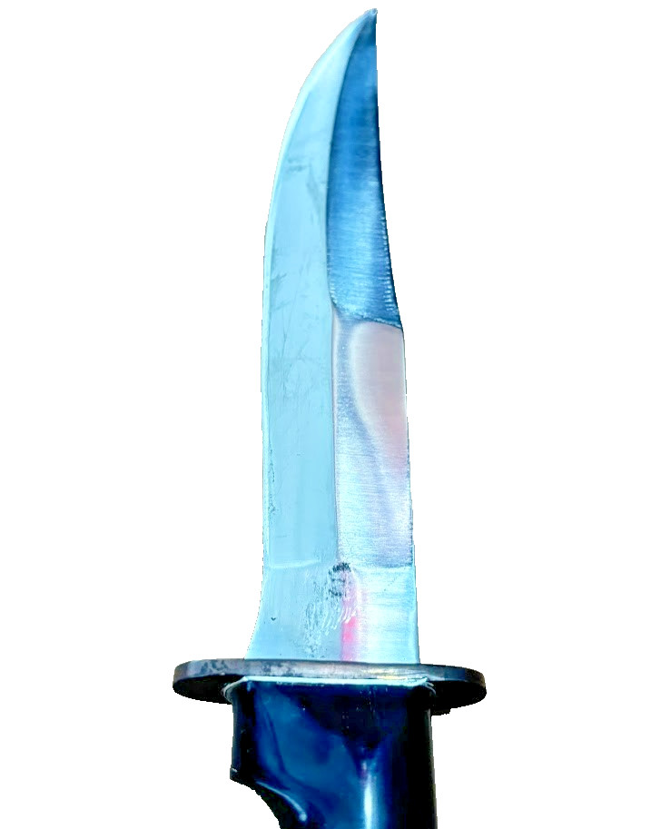 Bowie Knife with Hardshell Black Carbon Fiber Sheath Unique Collectible Knives