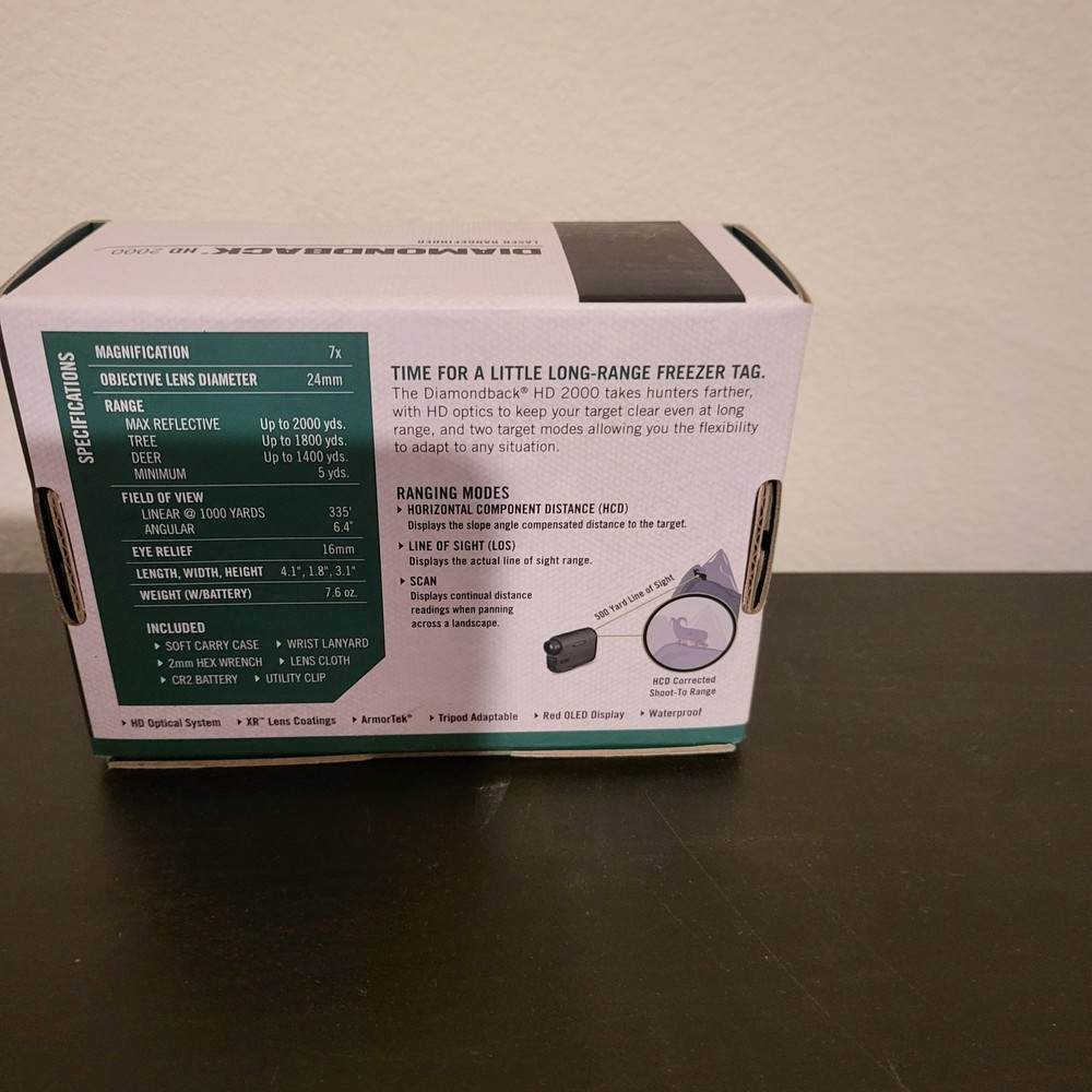 Vortex Diamondback HD 2000 Rangefinder ( LRF-DB2000 )