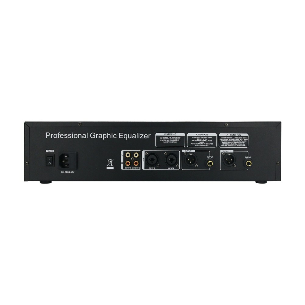 TKL T2531 Graphic Equalizer Audio Processor Two 31-Band Spectrum Display