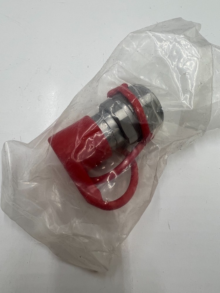 3/8" Flat Face Hydraulic Quick Connect Male Coupler Fitting, NPT Thread