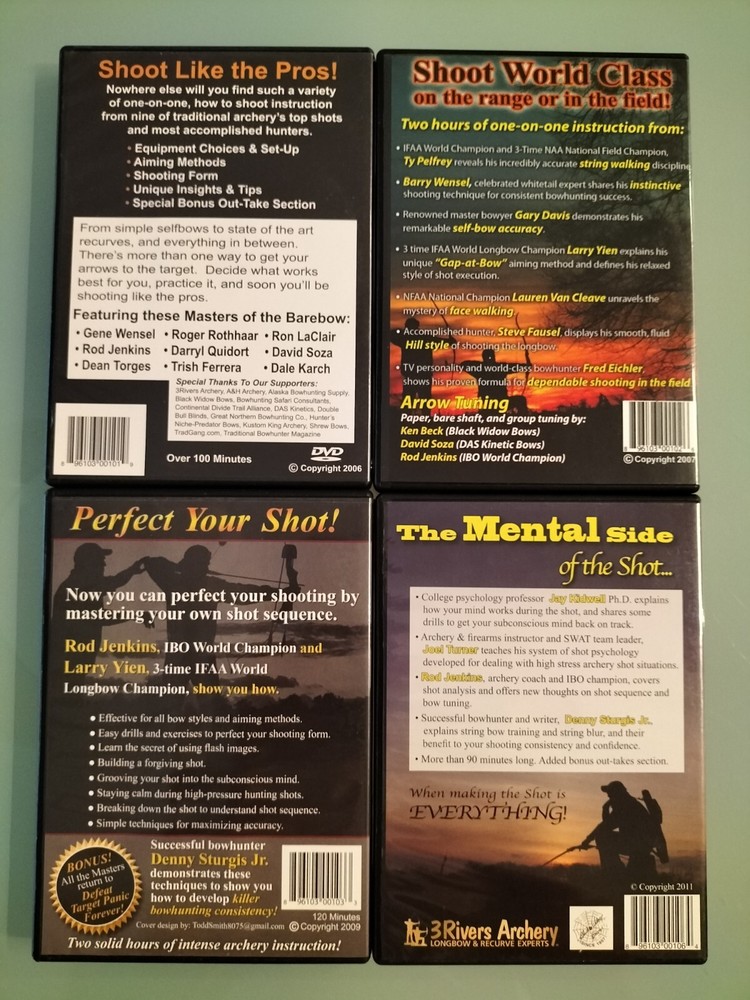 Traditional Archery DVD Set