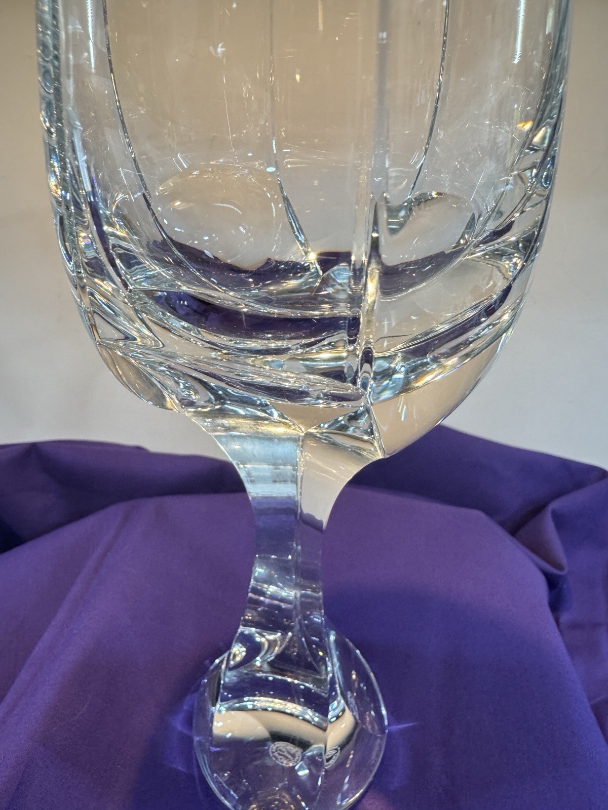 Baccarat Neptune Claret Wine 7 3/4 inch Glass (s) MINT & Guaranteed